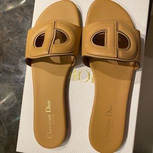 Christian Dior nude sandals 2020